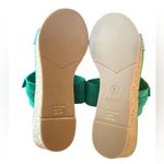 VIVAIA Adjustable Strap Wedge Sandal Sammy Green Grass 39 BRAND NEW NEVER WORN Size 8 Photo 5