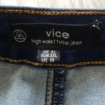 Missguided 🔃 High Waisted Dark Blue Jeans Photo 6