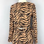 Reformation  Maurita Dress in Raja Tiger Print Size 2 Photo 8