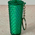Tumbler Keychain Green Photo 1