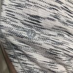 Lululemon  white grey  cross cross built in bra tank top women’s size 6 Photo 6