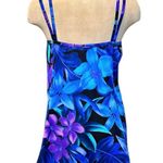Studio Works Vintage Swimsuit Swimdress One Piece Swim Dress Floral 20W Photo 1