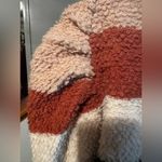 Striped Black and Brown Women's Sweater Size M Photo 3