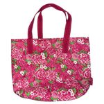 Lilly Pulitzer  Pink Flower Insulated Tote Bag cooler with matching bottle opener Photo 1