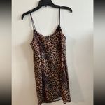 Collision  Leopard Print Slip Dress Photo 1