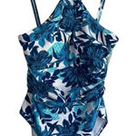 Bleu Rod Beattie  High Neck‎ Keyhole 8 One-Piece Swimsuit Photo 0