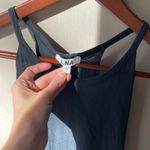 LNA Revolve  Bib Tank Mini Dress Faded Black Size Small Photo 3