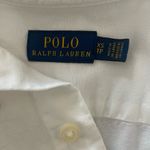 Ralph Lauren Polo by  Front Tie White Embroidered Short Sleeve Shirt Size XS Photo 4