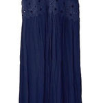 Lulus Womens This is Love Black Maxi VNeck Lace Lined Dress Size XL Witchy Goth Photo 0