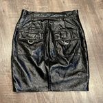 Bardot  pebbled patent leather shiny mini skirt Photo 4
