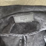 BLANK NYC Grey Suede Silver Screen Modo Jacket Size Small Photo 5