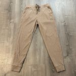 Alo Yoga  Medium Muse Sweatpant Ribbed Core Gravel Heather Jogger Lounge Pant Photo 2