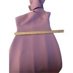 Eliza J One Shoulder Scuba Cocktail Dress Lilac Size 4 Photo 9