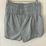 Free People Movement The Way Home Shorts in Silver Gray Size Large Gently Used Photo 4