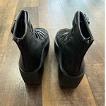 Demonia  Black Violet Platform Open-Toe Boots Size 7 Photo 6