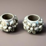 Brighton  wildflower spacer beads - set of 2 Photo 1