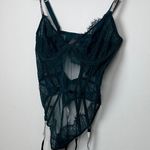 Victoria's Secret Very Sexy Shine Strap Lace Teddy Garter Lingerie XXL Photo 2