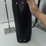 London Fog London‎ Fog Croc/Snake Embossed Faux Leather Three Pocket Large Tote Photo 6