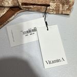 Vitamin A SAND SNAKE Neutra Hipster Bikini Swim Bottom US 6/S Animal Print Beach Photo 10