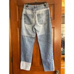 We The Free By Free people patchwork, straight leg jeans, size 27will Photo 3