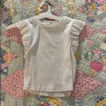 ZARA Ruffle Sleeve Top Photo 0