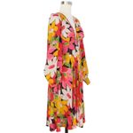 Trashy Diva Size 16 Flower Power Long Sleeve Stacia Dress Vintage 40s Pinup Photo 1