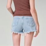 AGOLDE  Parker Vintage Cut Off Distressed Shorts in Swapmeet‎ Light Wash Sz 25 Photo 1