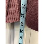 Gap Mauve Knit Open Cardigan Long Sleeve Size XS Pockets Thick Warm Photo 2