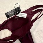 NWT Tavik Chloe Mini Cutout Swim Bottom in Merlot Photo 5