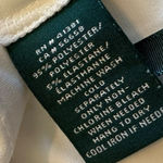 Ralph Lauren Lauren White Shift Dress Ruched Sleeveless Ruffle Stretch Size 14 Photo 10