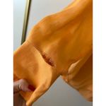 Massimo Dutti  Linen Blend Button-Up Long Sleeve Shirt Photo 3