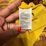 Urban Outfitters Silence + Noise  Crop Tube Top Yellow Red Floral Print Small Photo 5