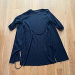 Uniqlo Women's Dark Robe tie closure gently worn Photo 10