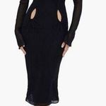House Of CB  Ophelia Georgette Cutout Midi Dress size M Photo 0