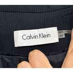 Calvin Klein Blazer Size 4P Office Two Button in Navy Front Pocket Photo 8