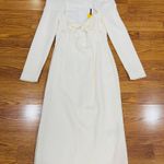 DUNDAS bride wool Ivory Long sleeve NWT Carter Cut Photo 14