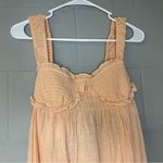Free People Blissful Breeze Gauzy Linen Babydoll Mini Dress Photo 2