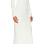 Leah Midi Dress in Off White Size XS Photo 8