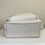 Michael Kors Jaycee Large Backpack Pebbled Cream Leather Zip Multi Pocket Travel Photo 6