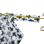 Hot Ginger Y2k 2000s Cross Decor Cardi Asymmetrical Size Medium White Photo 5