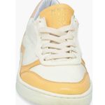 Miz Mooz Veronica Leather Sneaker Lightweight Yellow/White Size 7.5 Euro 38, NWT Photo 15