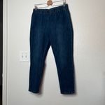 Soft Surroundings dark Wash metro denim pull on jeans size large petite Photo 1