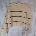 Moon & Madison cropped striped 90’s sweater Photo 7