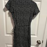 Harper Black And White Wrap Dress Photo 1