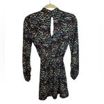 Divided H&M  FLORAL HIGH NECK MINI DRESS Photo 1