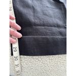 Madewell Contrast-Stitch Relaxed Straight-Leg Sleeveless Linen Jumpsuit Black 0 Photo 13