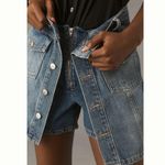 Anthropologie Pilcro Country Denim Skort in Denim Dark Photo 3