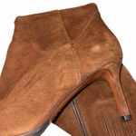 Aquatalia Brown Suede High Heeled Boots Shoes size 9 Photo 4