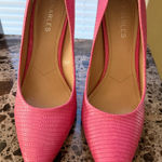 Charles by Charles David Charles by Charles & David Vibrant Pink Textured Heels Gently worn! Photo 0
