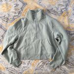 Lululemon  Scuba Oversized Funnel-Neck Half Zip Jade Green size M/L Photo 0